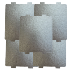 전자레인지 운모판 부품 스파크방지 전자렌지 운모시트 11.8x10cm, 5개