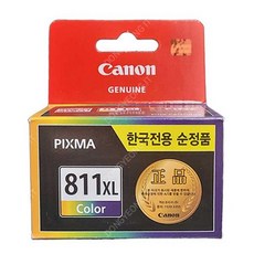 Canon PIXMA 정품 CL-811 XL 잉크 컬러, 상세 설명 참조, 1개
