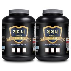 웨이테크 게이너 단백질 복합형 벌크업 헬스보충제, 4kg, 2개