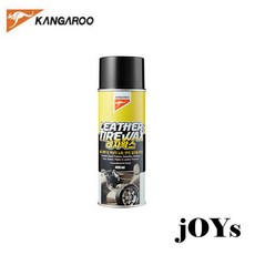캉가루 캔레자왁스 400ml 실내 트림 타이어 광택제, 1개