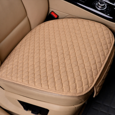 고고스 자동차 방석 친환경 마소재 사계절용 마티즈 스파크 모닝 레이 스마트 포투 경차전용, 1개, 베이지(앞좌석)