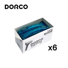 도루코 터치 3 일회용 면도기, 10개입, 6개