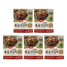 동원 양반 볶은갓김치, 80g, 5개