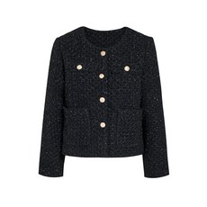 [매장정품] JJ지고트 은사 프린지 골드버튼 트위드자켓 GS2N0JK211 하객 상견례