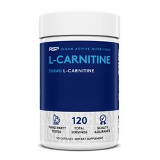 Rsp Nutrition L-肉鹼膠囊, 2個, 120錠