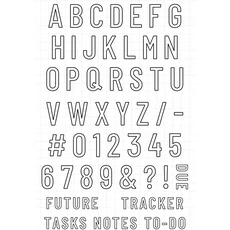 CLEAR STAMPdate 번호 DIY 스크랩북 카드 앨범 종이 공예 실리콘 고무 롤러 투명 우표 1215, 오렌지