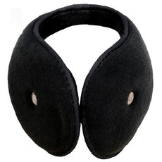 보온 귀도리 귀 보호 야외활동 기능 겨울철 청음 방한 귀마개 블랙 대형, 1개