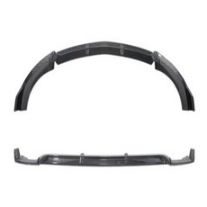 [모터스파이] 벤츠 호환 E클래스 W213 AMG 라인 범퍼 브라부스 카본 검정 프론트립 3P, 01. 카본