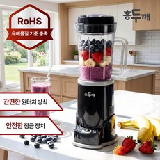홍두깨 미니 믹서기 YS-500, YS-500(블랙)