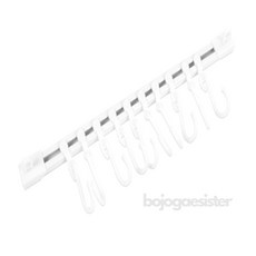 보조개자매 레일 걸이대 부착형수납레일, 1개