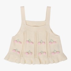 [밀리밤/아동]_밀리 폼폼 체리 뷔스티에MLVK2642G