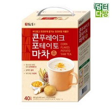 담터 콘푸레이크 포테이토 마차 40스틱 goo+9934Nw, 22g, 1