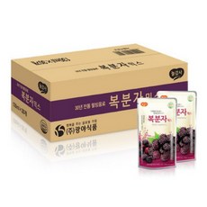 광야식품 복분자 파우치, 130ml, 1박스