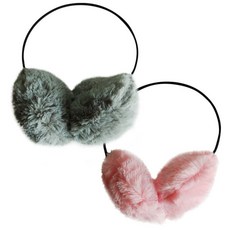 스마일굿 캔디 귀마개 방한 밴드형 거울 화이트 그레이 블랙 블루 핑크 색상랜덤 한겨울