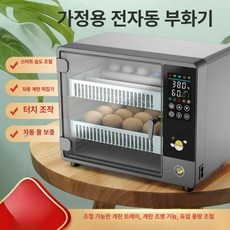 lacmee 병아리부화기 조류 36란 달걀 220v 자동부화기 메추리 플러그, 1개, 24개 모바일 앱
