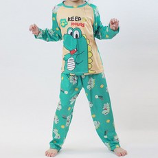 쪼꼬마미 캐릭터 어린이 봄 가을 긴팔 파자마 잠옷 세트