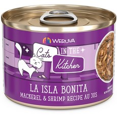 WERUVA 凱特美廚貓罐-鯖魚鮮蝦口味，補充水分，呵護泌尿系統, 170g, 24個