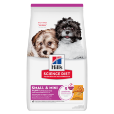 Hill's 希爾思 小型及迷你幼犬 雞肉大麥 狗乾糧 狗主食 呵護幼犬健康成長, 1個, 603830(1.5kg),超取限重4Kg(過重運費另計), 1.5kg, 雞