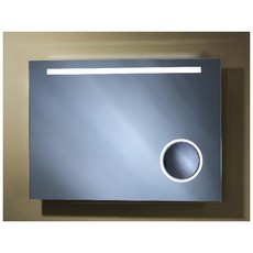 華冠牌 LED燈衛浴鏡 70x50cm 放大鏡 光學觸控感應 電熱除霧 防蝕明鏡, 221, N/A