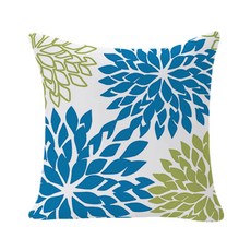 新款簡約多色幾何印花抱枕套 沙發靠墊靠枕, 17,45*45cm