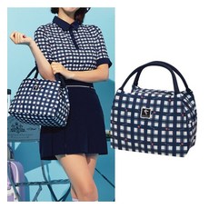 비티알 여성 여름 체크패턴 보냉백 미든(여) BFB3355W, NAVY, FREE, NAVY