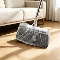 mlgh-344 빗자루 청소 커버 부직포 일회용 먼지날림 방지 머리카락 제거 청소용품, 화이트, 50개