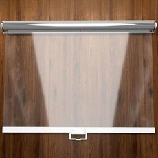 쇼케이스 롤스크린 냉장고 진열장 커튼 가림막 업소용 투명 100cm