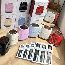 SMEG 칼세트 고급 스메그 나이프세트 (칼꽂이 + 칼 6종), 1개, 핑크