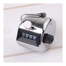 카운터기 숫자 미니 수동 계수기, 1개, 브라이트 레드