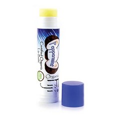 Organic Fiji 오가닉 립밤 4.25g, Peppermint, 1개