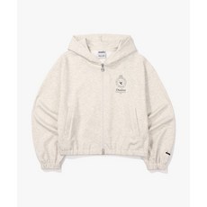 [국내매장판] 디아도라 컴피 후드 집업 자켓 MELANGE GREY D4122LFT23MGL 140163
