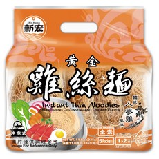 【今晚饗吃】黃金鍋燒系列 鍋燒意麵/雞絲麵, 1個, 雞絲麵(韓式人蔘雞風味)