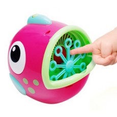 자동비눗방울 비눗방울장난감 비누방울장난감, 프레디, 1개, 블루