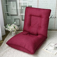 햇살 폴딩 싱글 좌식 소파베드 RC13224, 레드