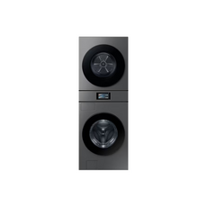 비스포크 AI 원바디 세탁기 건조기 25/22kg (177.8mm LCD)_WH90F2522AAHT /WH90F2522AAHY/WH90F2522AAHS, 다크스틸WH90F2522AAHS