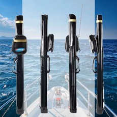 낚시 원통가방 블랙 바다 수납함 길이조절 보관집 보관통 장비