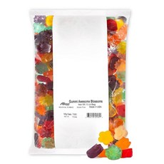Albanese World's Best Gummi 워터멜론 링 2kg(4.5파운드) 캔디, 멋진 꽃, 5 pound, 1