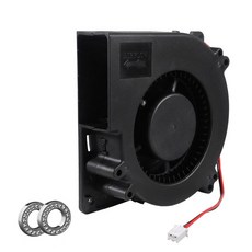 멜라이프 브러시리스 냉각 송풍기 팬 20mm x 32mm 2V DC 다람쥐 케이지 원심 DIY 배기 통풍 환기용 고 CFM 터빈 듀얼 볼 베어링, 120mm x 25mm with