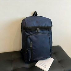 배드민턴 라켓 수납 가능 다기능 스포츠 백팩 농구화 운동화 수납 겸용 농구 배드민턴 가방 헬스 런닝 등산 실외 운동 다용도 가벼운 휴대용 등산가방 운동가방, 1개, 네이비 블루