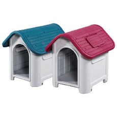 애견하우스 강아지 야외용 실외개집 대형견집 403TC, 01.애견하우스403TC대형-레드