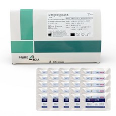 다잘 니코틴검사키트 소변 흡연검사 코티닌 테스트기, 1개, 25개입
