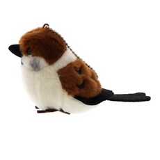 특이한 참새 인형 가방 걸이 악세사리 키링 열쇠 고리, 참새 키링 인형 (약 7.5cm)