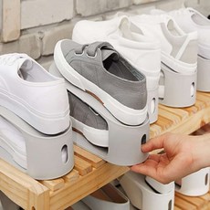웅스 스토어 슈즈홀더 신발장정리, 블랙