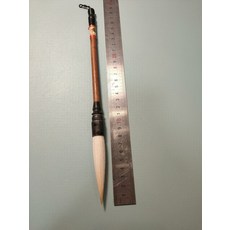老毛筆 細光鋒長鋒羊毫 紅木杆 草書專用 鋒長8.0釐米 口徑1.4釐米, 1個, 參考詳情頁