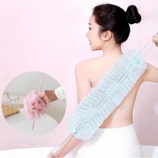 조아리빙 바디타올 샤워목욕 부드러운 샤워볼, 1개, 1개입, 블루