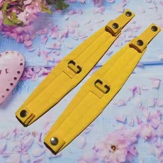 北極狐 肩帶 加寬 加長 減壓 背帶 肩墊 適用北極狐雙肩包, 黃色