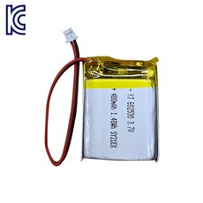 YJ 리튬폴리머배터리 KC인증 충전지 YJ602530 400mAh 리튬폴리머, 1개, 1개입