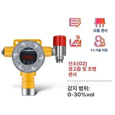 두우둥 이산화탄소경보기 휴대용 측정기 일산화탄소, 산소 음향광, 1개, 1개입
