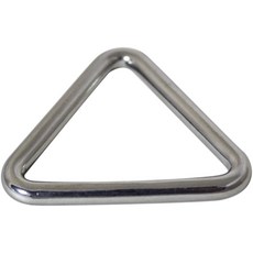쿨라루 쉐이드 하드웨어 설치용 6 X 50mm 삼각 링, 3/16" X 75', Stainless Steel