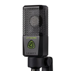 LWITT LCT 240 프로 대형 마이크 콘덴서 다이어프램, Black, 블랙